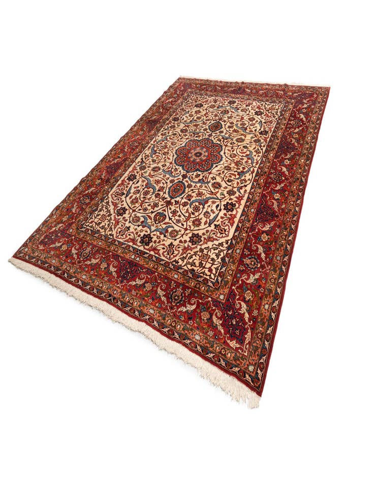 Detail image of  10' 2 x 12' 10 Hossainabad Wool Rug