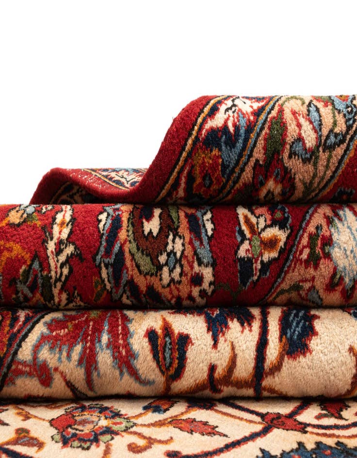 Detail image of  10' 2 x 12' 10 Hossainabad Wool Rug