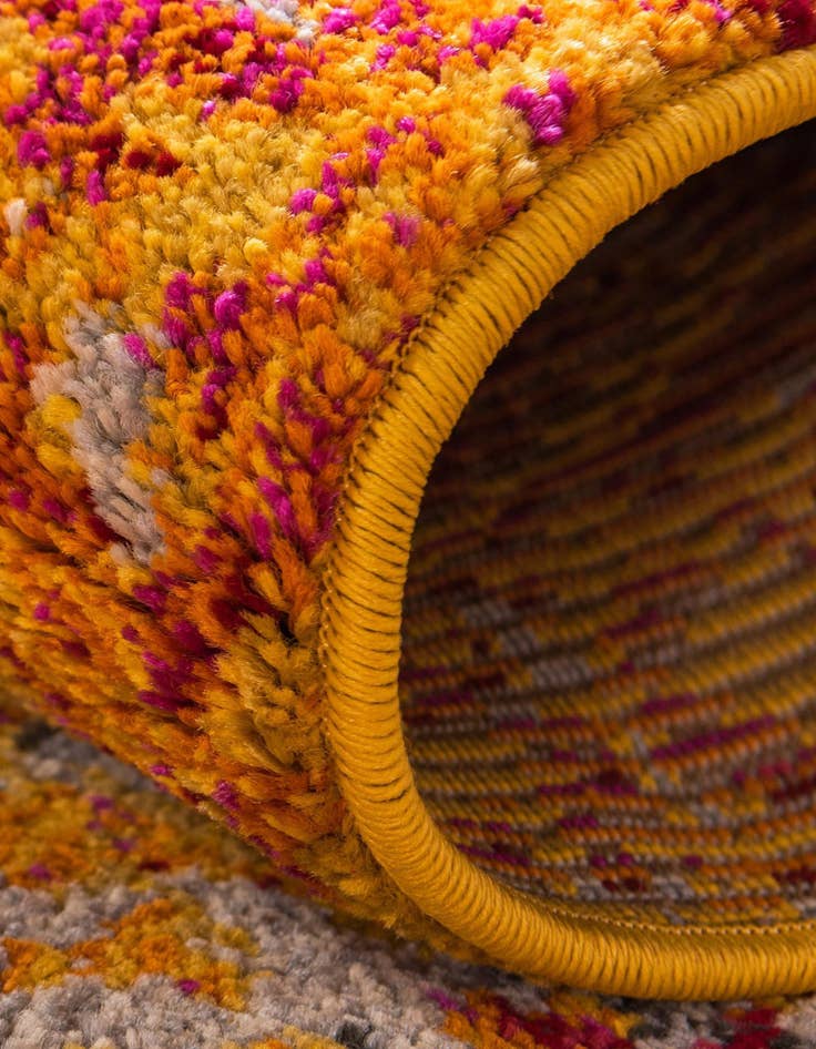 Detail image of  7' x 10'  Washable Hyacinth Rug