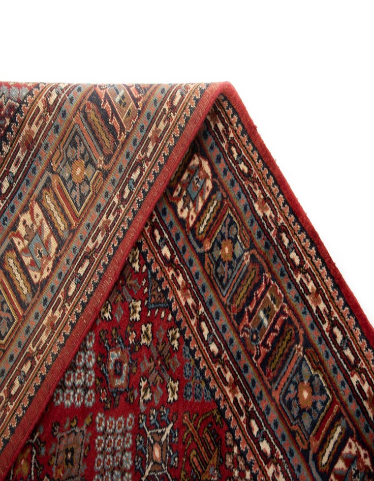 Detail image of 8' 4 x 9' 8 Hand Knotted Indo Maime Wool Rug