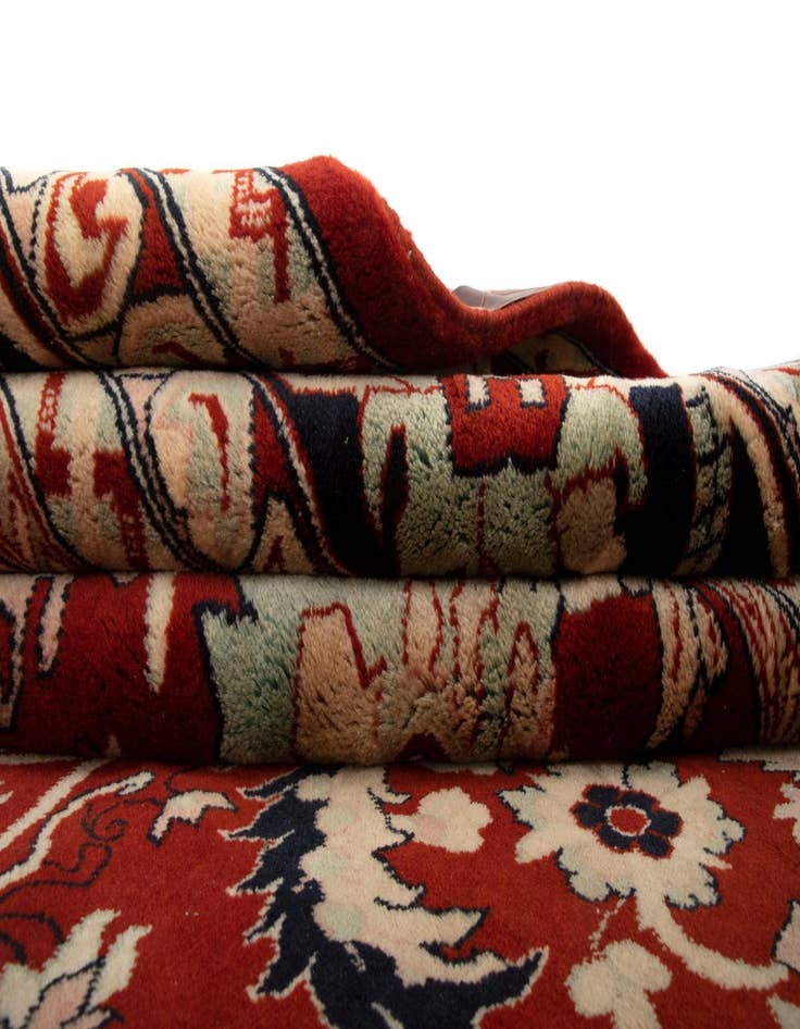 Detail image of  8' 4 x 9' 11  Hand Knotted Indo Tabriz Wool Rug