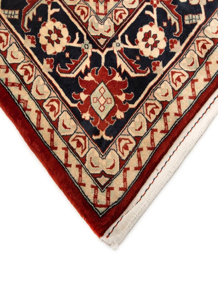 Detail image of  8' 4 x 9' 11  Hand Knotted Indo Tabriz Wool Rug