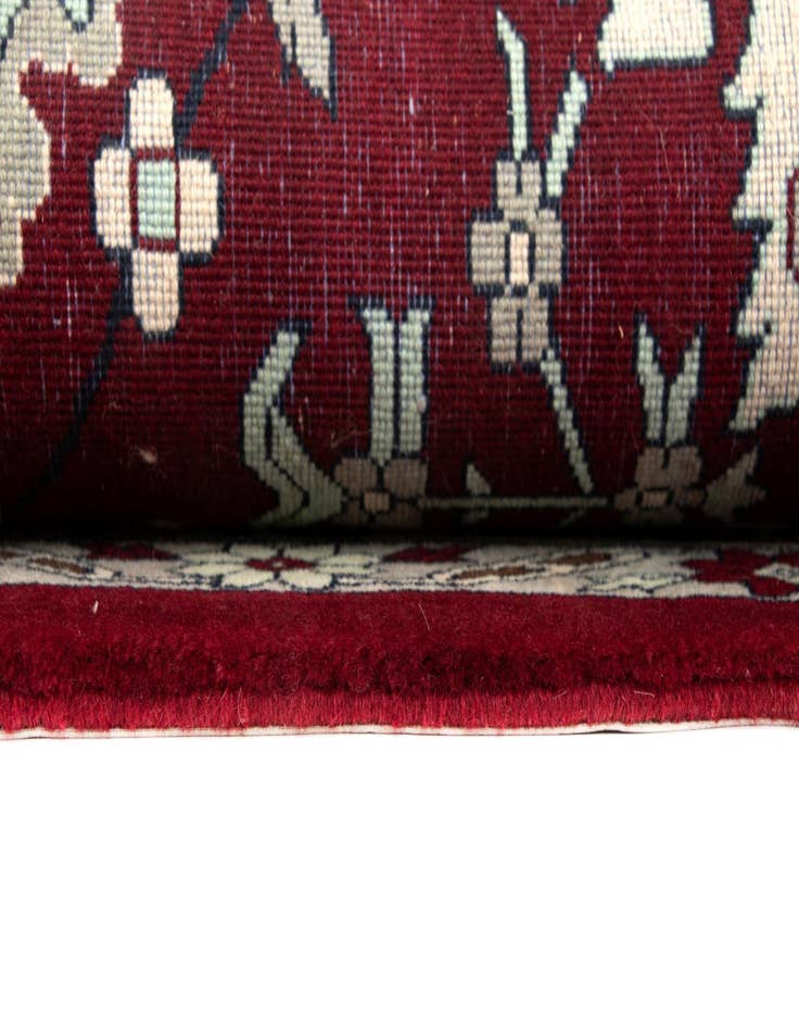 Detail image of  8' 2 x 10' 2  Hand Knotted Indo Tabriz Wool Rug