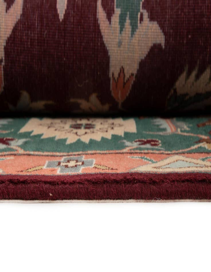 Detail image of  8' x 9' 10  Hand Knotted Indo Tabriz Wool Rug