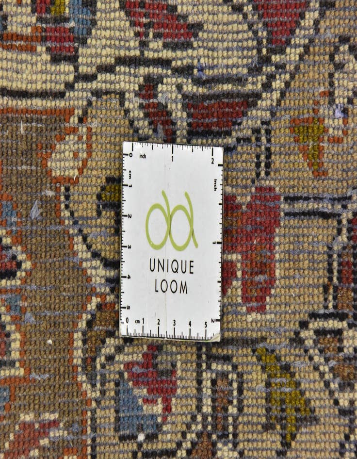 Detail image of  9' 10 x 13'  Hand Knotted Isfahan Persian Wool Rug