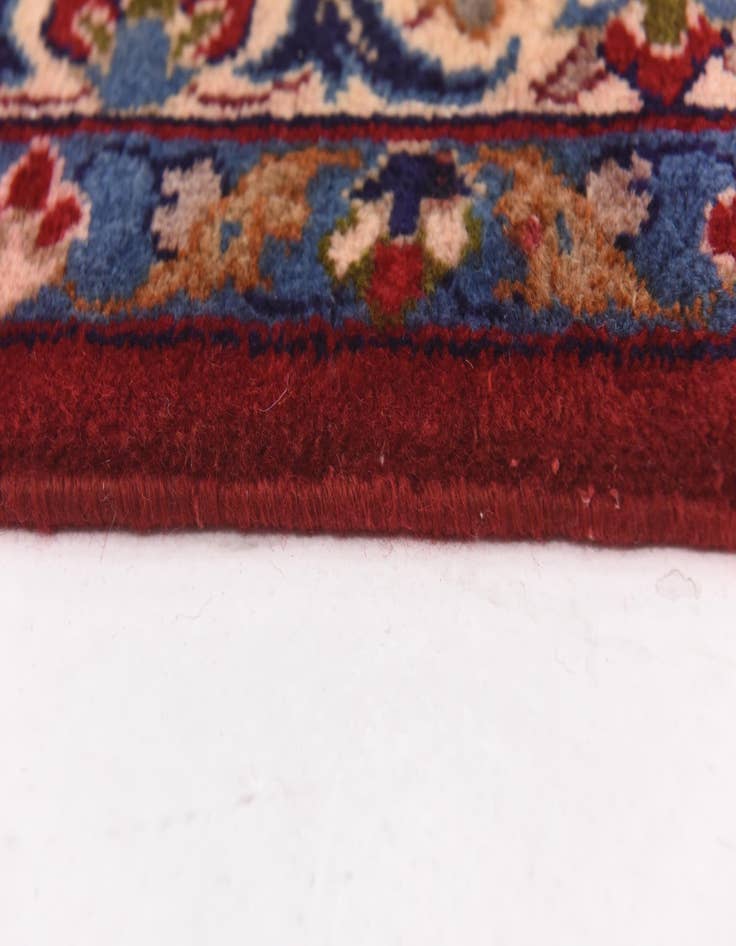 Detail image of  10' x 12' 7  Hand Knotted Isfahan Persian Wool Rug