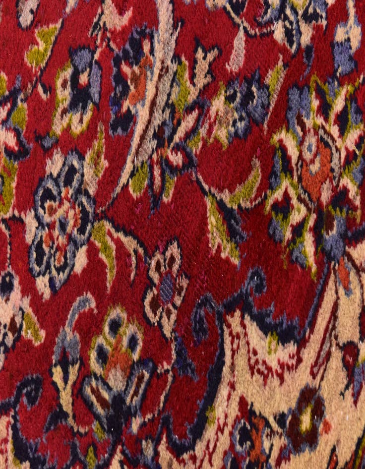 Detail image of  8' 8 x 11' 10  Hand Knotted Isfahan Persian Wool Rug