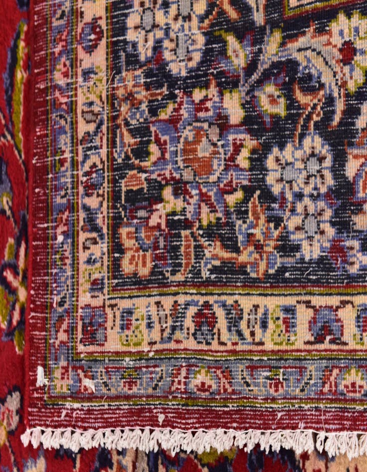 Detail image of  8' 8 x 11' 10  Hand Knotted Isfahan Persian Wool Rug