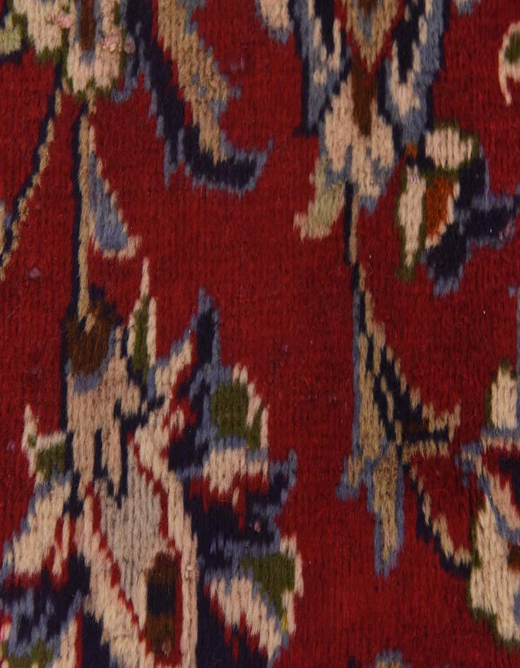 Detail image of  9' 9 x 13' 4  Hand Knotted Isfahan Persian Wool Rug