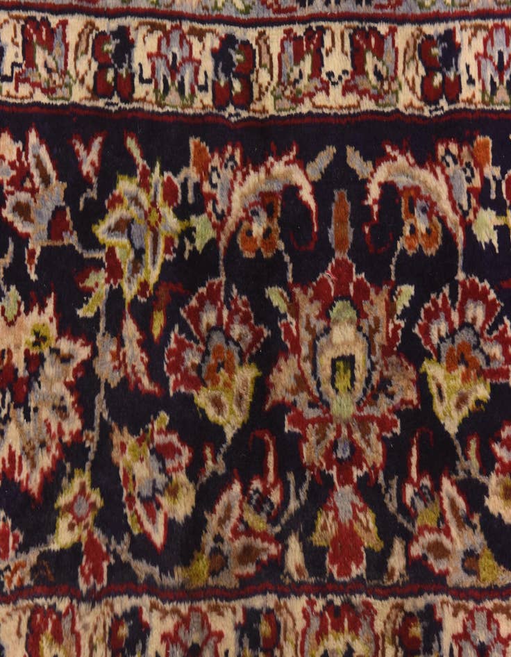 Detail image of  9' 9 x 13' 4  Hand Knotted Isfahan Persian Wool Rug