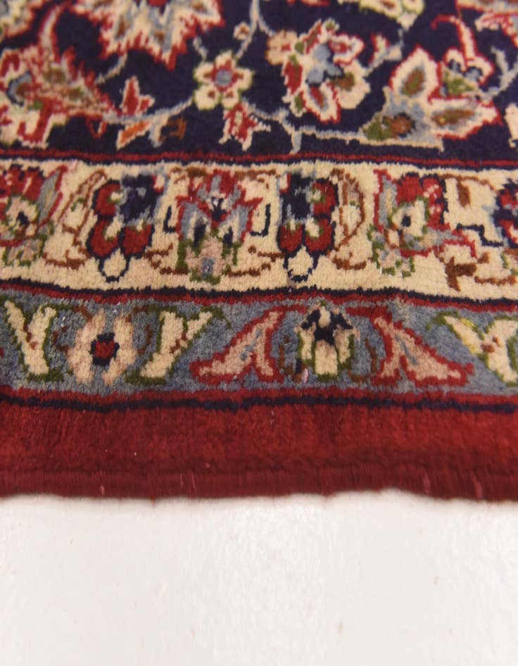 Detail image of  9' 9 x 13' 4  Hand Knotted Isfahan Persian Wool Rug