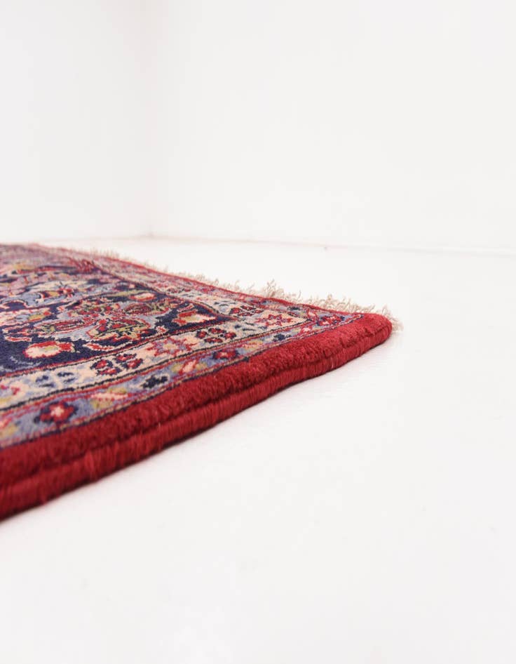 Detail image of  9' 7 x 13'  Hand Knotted Isfahan Persian Wool Rug