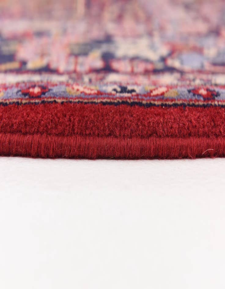 Detail image of  9' 7 x 13'  Hand Knotted Isfahan Persian Wool Rug