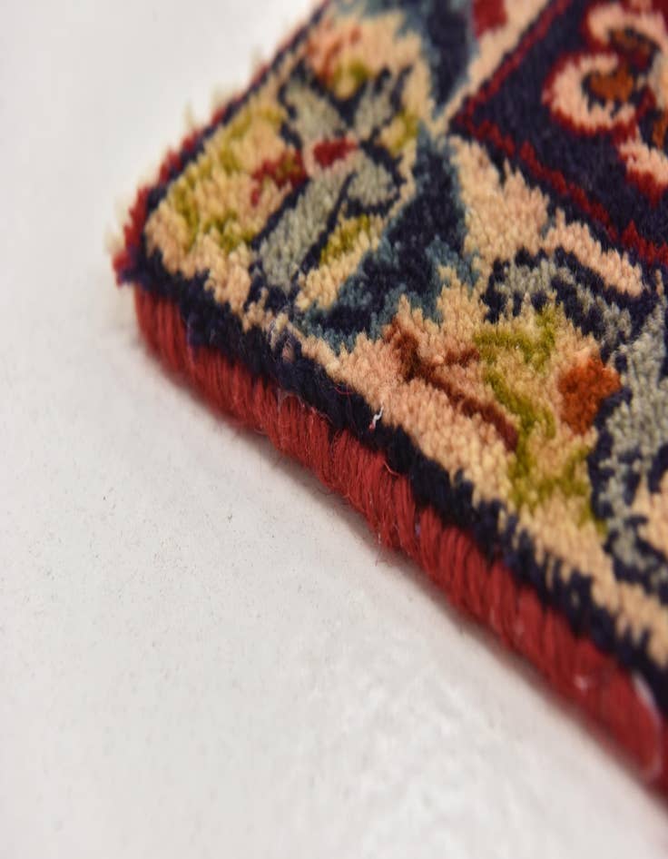 Detail image of  8' 10 x 12' 9  Hand Knotted Isfahan Persian Wool Rug