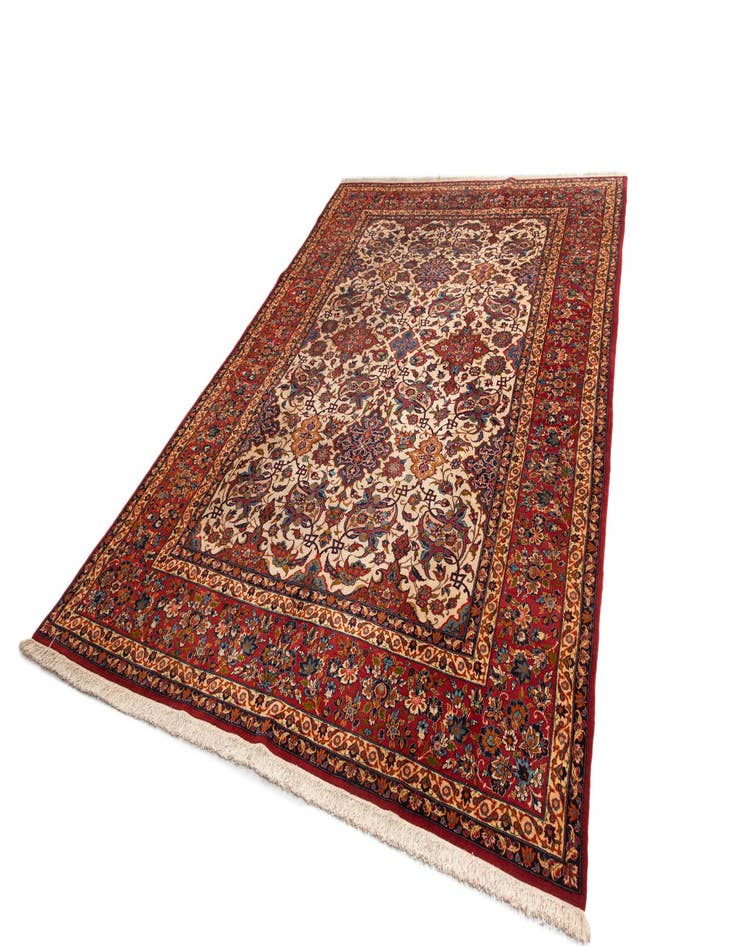 Detail image of  8' 7 x 12' 4 Isfahan Wool Rug