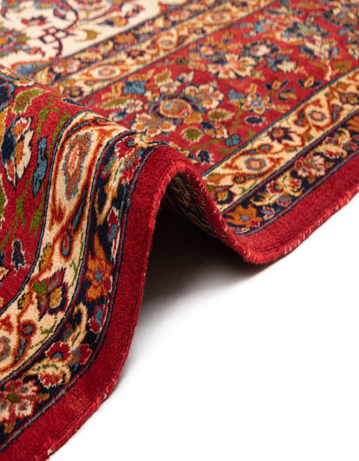 Detail image of  8' 7 x 12' 4 Isfahan Wool Rug