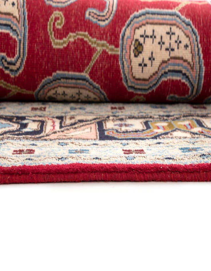 Detail image of  9' 4 x 12' 9  Hand Knotted Isfahan Persian Wool Rug