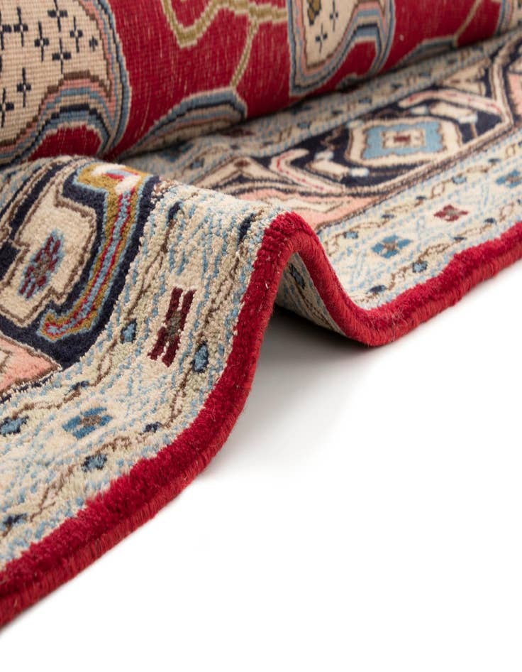 Detail image of  9' 4 x 12' 9  Hand Knotted Isfahan Persian Wool Rug