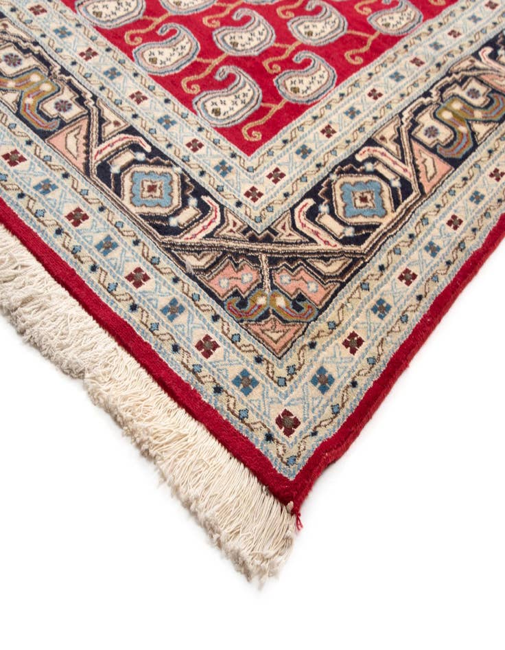 Detail image of  9' 4 x 12' 9  Hand Knotted Isfahan Persian Wool Rug