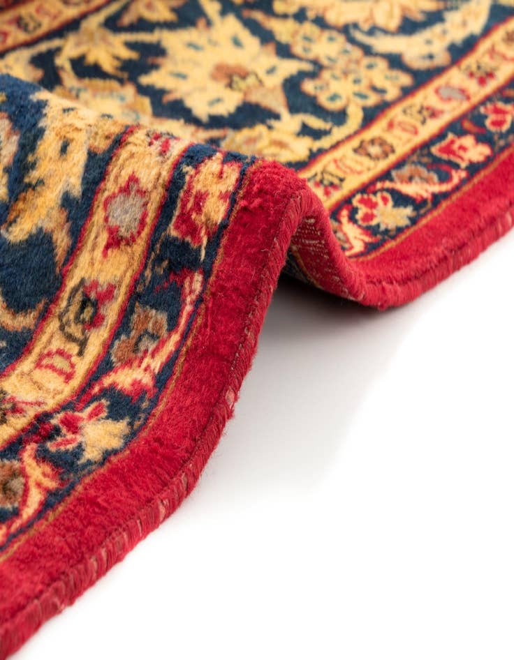 Detail image of  8' 10 x 12' 10  Hand Knotted Isfahan Persian Wool Rug