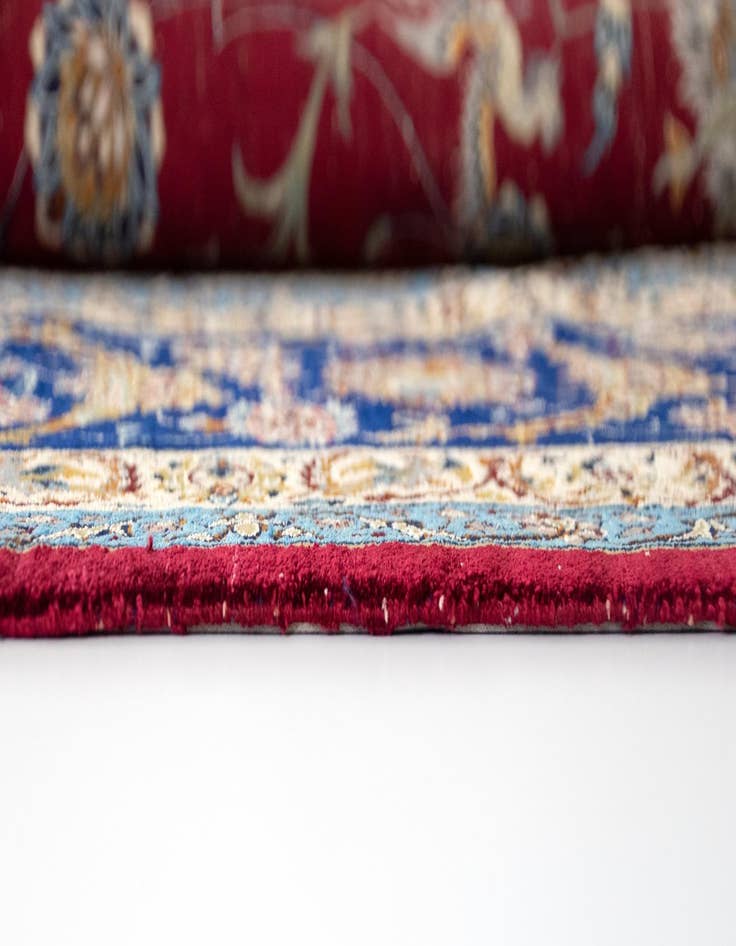 Detail image of  11' 6 x 16' 9  Hand Knotted Isfahan Persian Rug