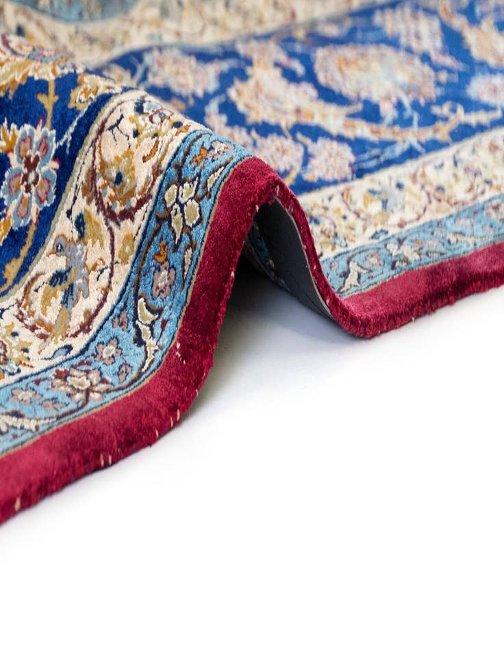 Detail image of  11' 6 x 16' 9  Hand Knotted Isfahan Persian Rug