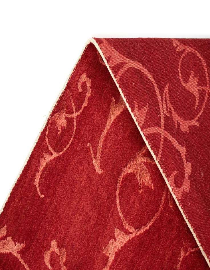 Detail image of  5' 2 x 7' 9  Hand Knotted Isfahan Persian Rug