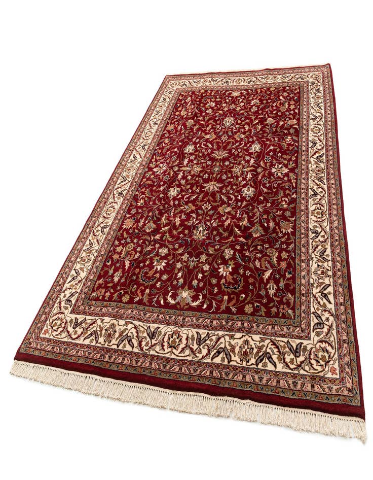 Detail image of  8' x 11' 3  Hand Knotted Isfahan Wool Rug