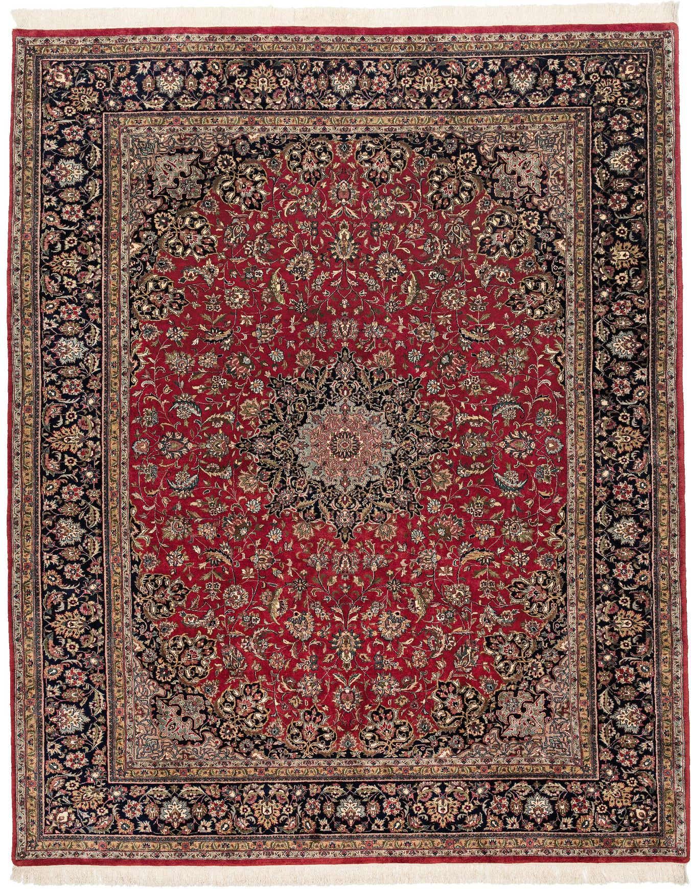 Primary image  8' 3 x 11' 8  Hand Knotted Isfahan Oriental Wool Rug