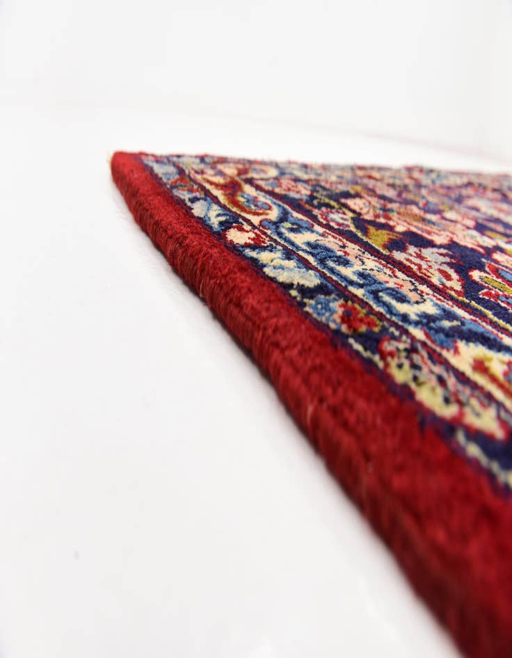 Detail image of  10' x 13' 3  Hand Knotted Isfahan Persian Wool Rug