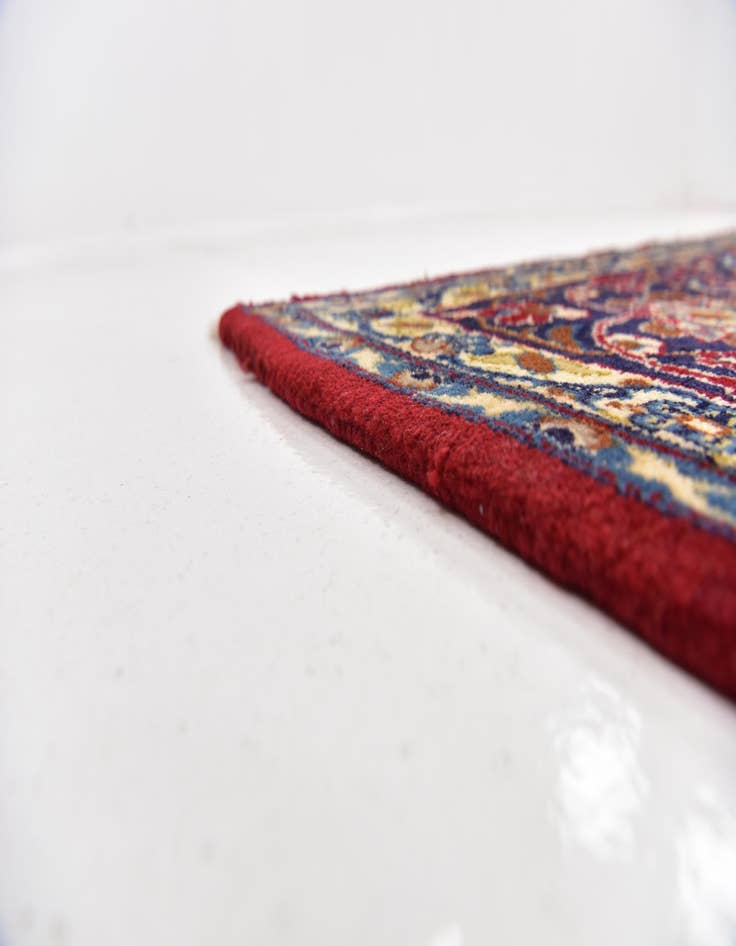 Detail image of  9' 8 x 12' 9  Hand Knotted Isfahan Persian Wool Rug