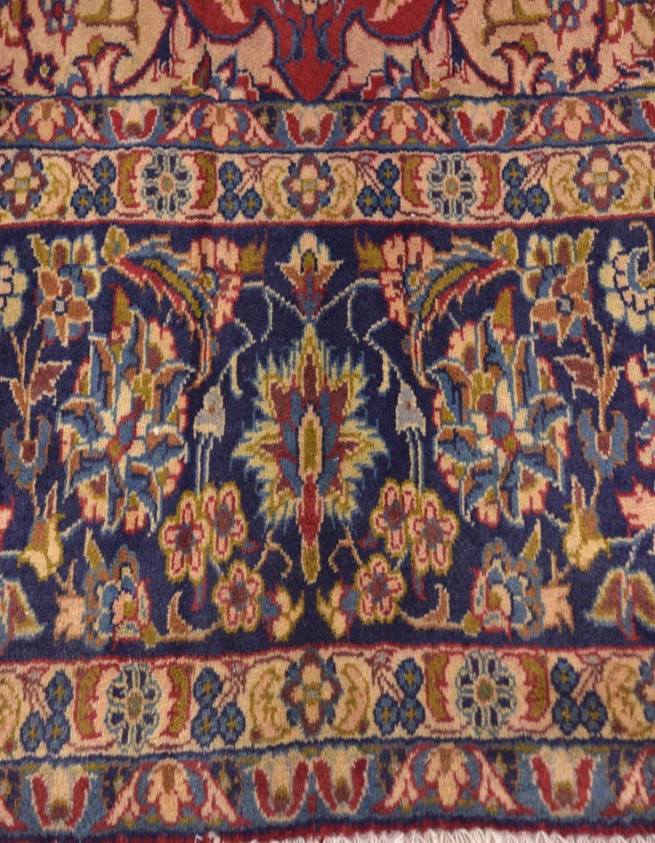 Detail image of  9' 8 x 12' 10  Hand Knotted Isfahan Persian Wool Rug