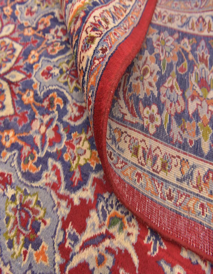 Detail image of  9' 10 x 13' 2  Hand Knotted Isfahan Persian Wool Rug