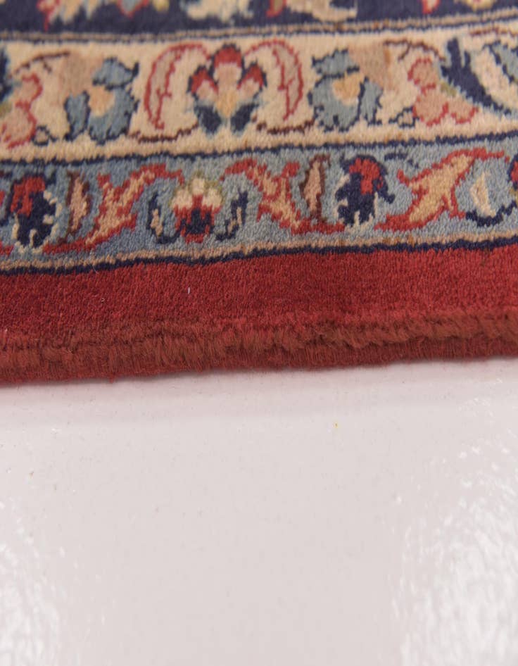 Detail image of  9' 9 x 12' 8  Hand Knotted Isfahan Persian Wool Rug