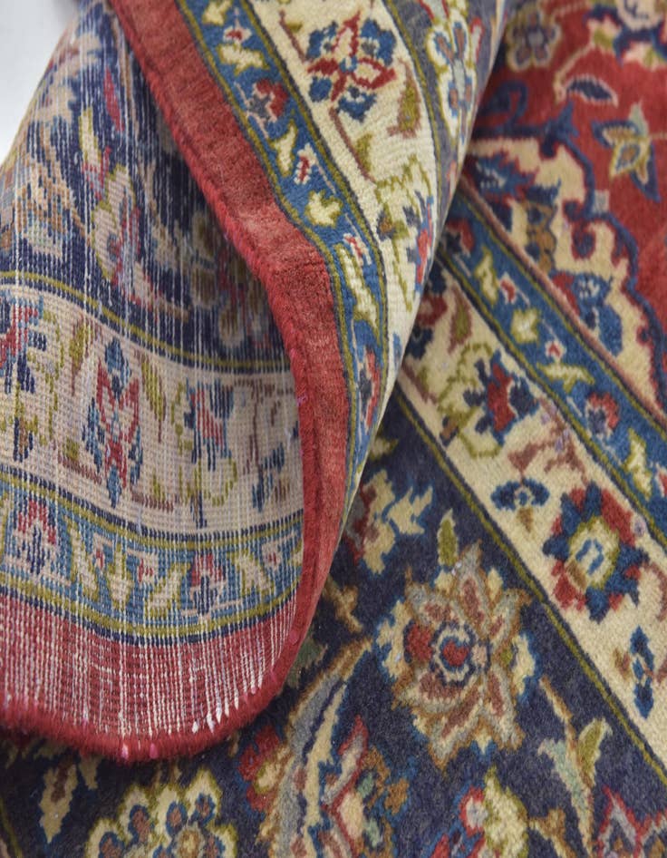 Detail image of  10' x 13' 4  Hand Knotted Isfahan Persian Wool Rug