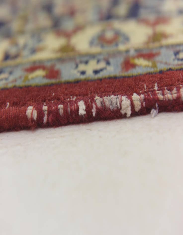 Detail image of  9' 4 x 13' 7  Hand Knotted Isfahan Persian Wool Rug