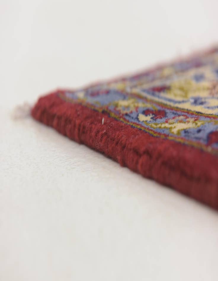 Detail image of  9' 6 x 13' 6  Hand Knotted Isfahan Persian Wool Rug