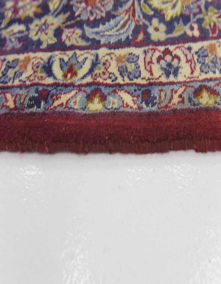 Detail image of  9' 7 x 13'  Hand Knotted Isfahan Persian Wool Rug