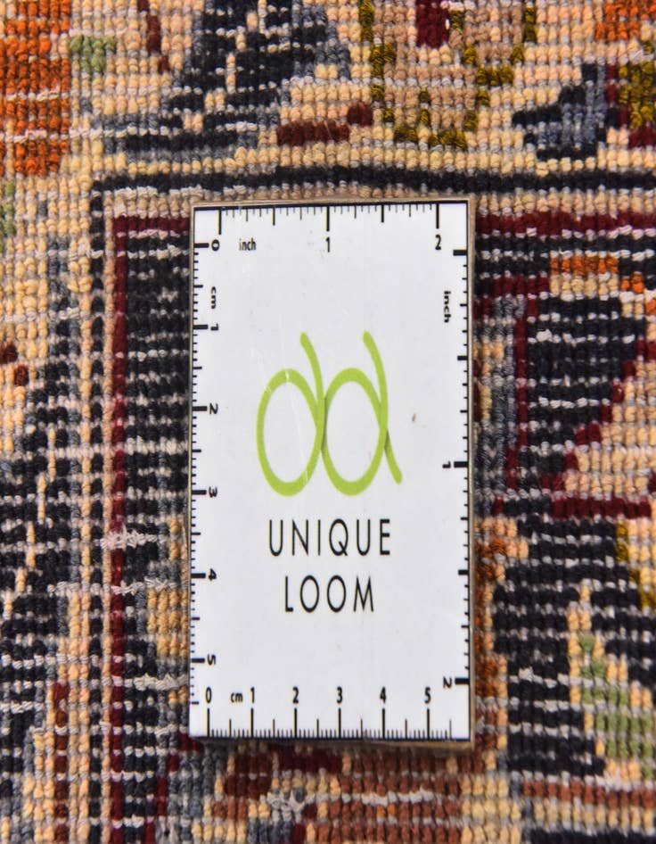 Detail image of  9' 6 x 12' 10  Hand Knotted Isfahan Persian Wool Rug