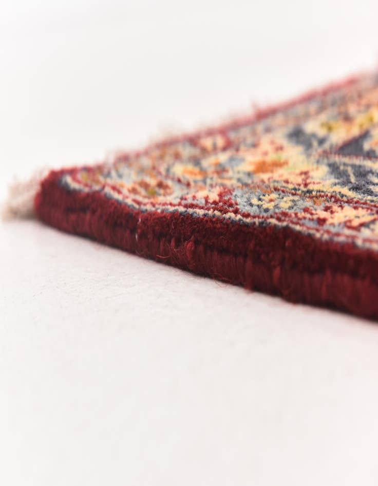 Detail image of  9' 6 x 12' 10  Hand Knotted Isfahan Persian Wool Rug