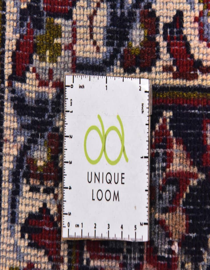 Detail image of 9' 9 x 13' Hand Knotted Isfahan Persian Wool Rug