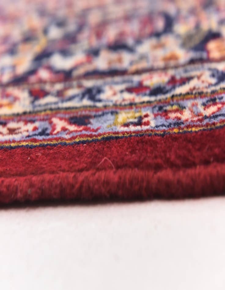 Detail image of 9' 9 x 13' Hand Knotted Isfahan Persian Wool Rug