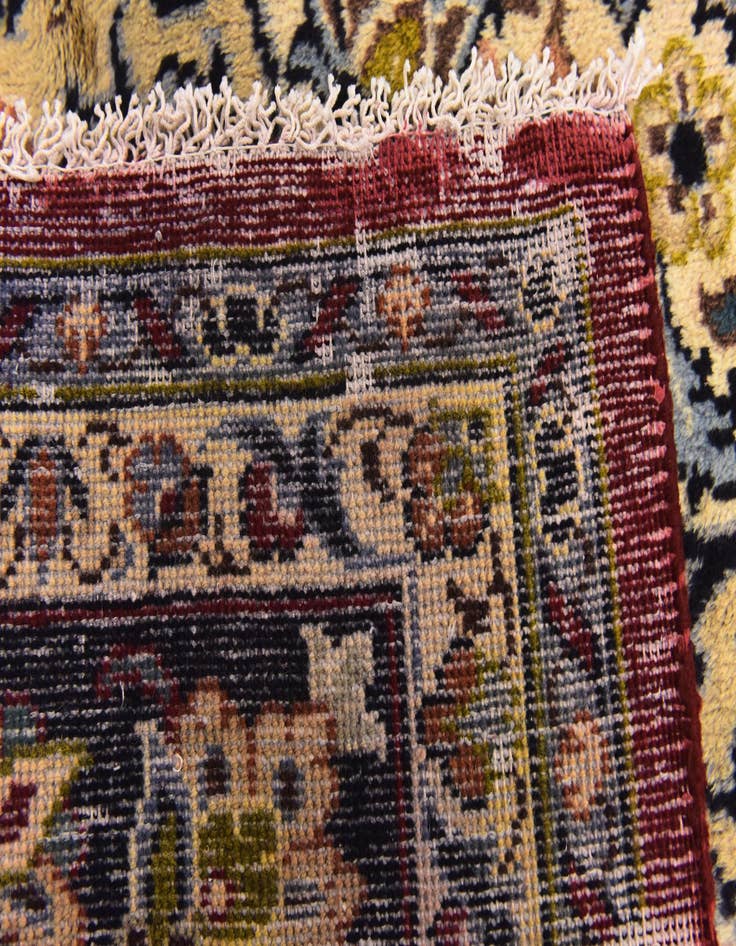 Detail image of  9' 10 x 13' 3  Hand Knotted Isfahan Persian Wool Rug
