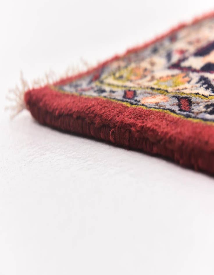 Detail image of  9' 10 x 13' 3  Hand Knotted Isfahan Persian Wool Rug