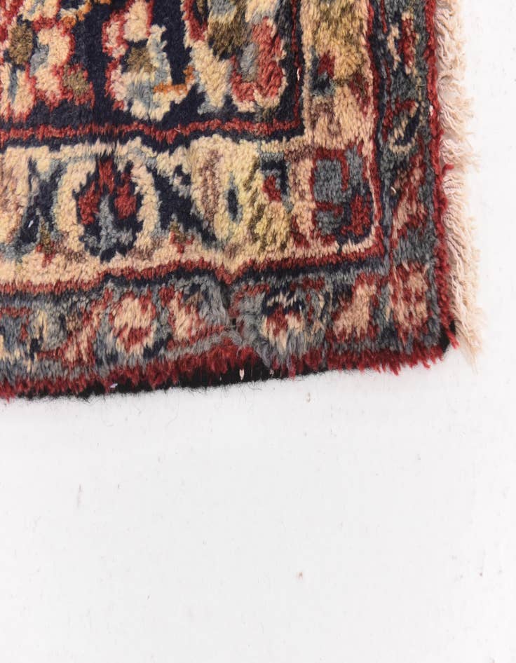 Detail image of  9' 7 x 12' 9  Hand Knotted Isfahan Persian Wool Rug