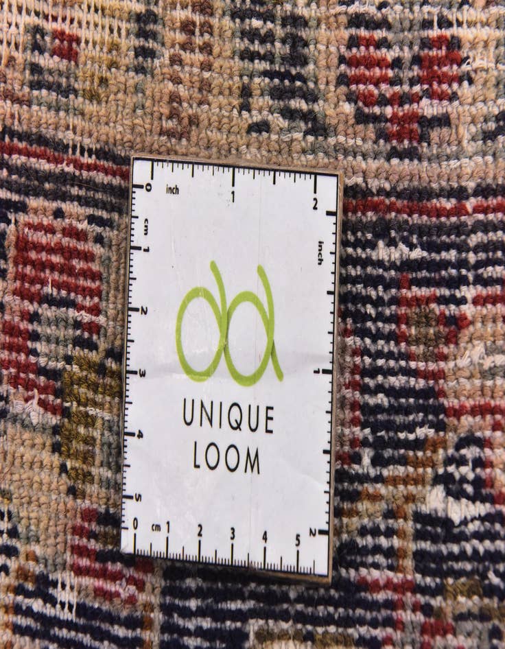 Detail image of  9' 7 x 12' 9  Hand Knotted Isfahan Persian Wool Rug