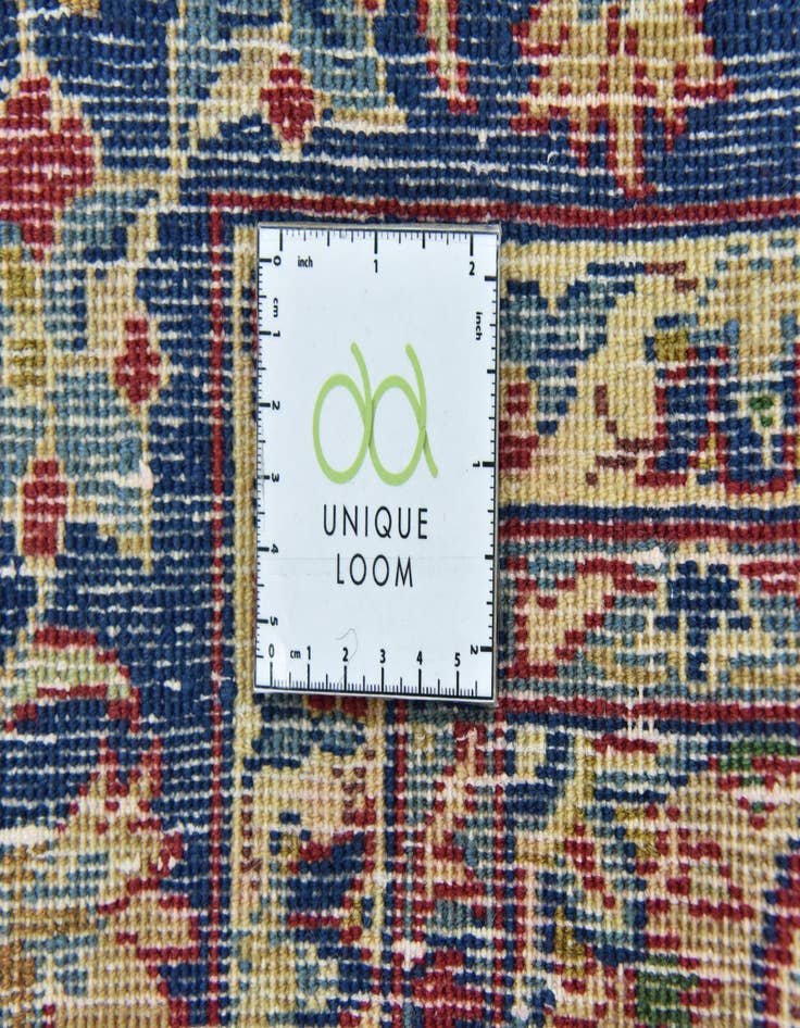 Detail image of  6' 4 x 9' 2  Hand Knotted Isfahan Persian Wool Rug