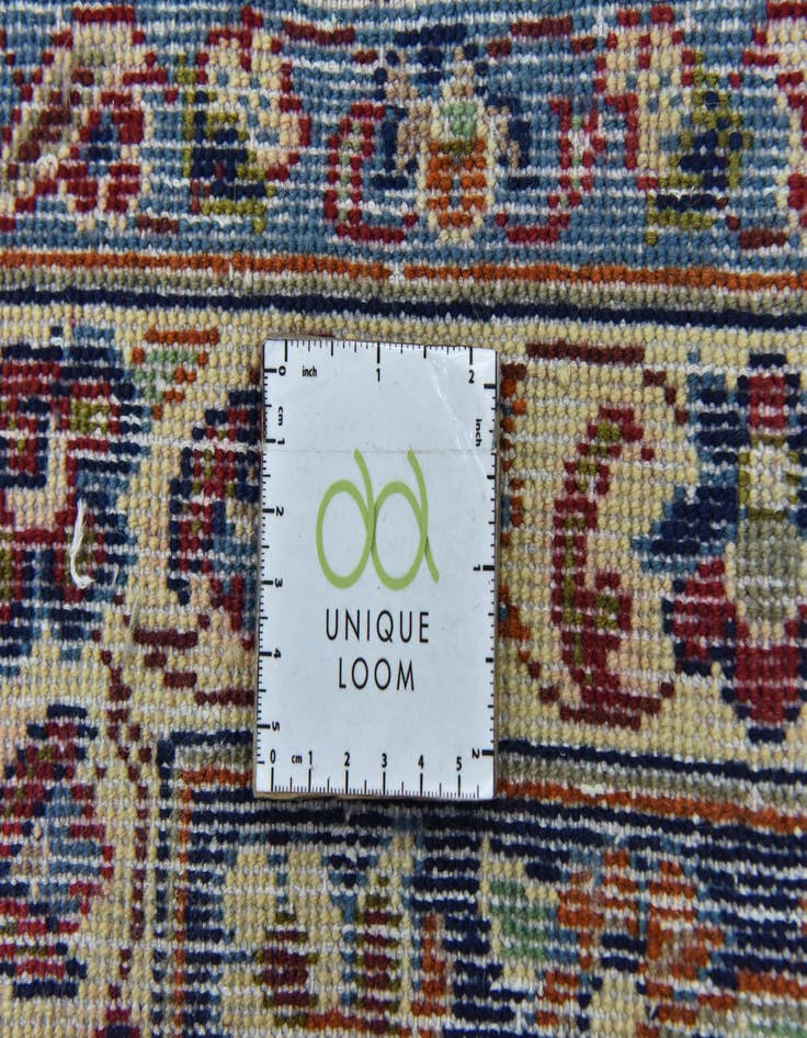 Detail image of  9' 8 x 12' 10  Hand Knotted Isfahan Persian Wool Rug