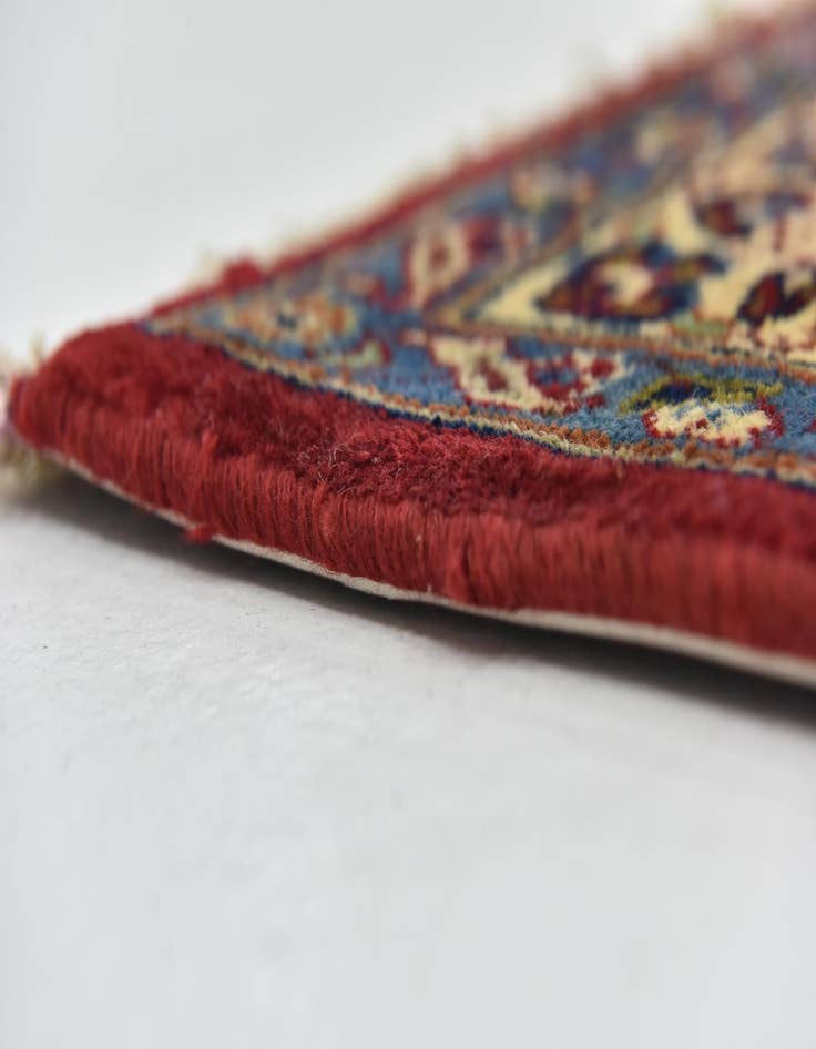 Detail image of  9' 8 x 12' 10  Hand Knotted Isfahan Persian Wool Rug