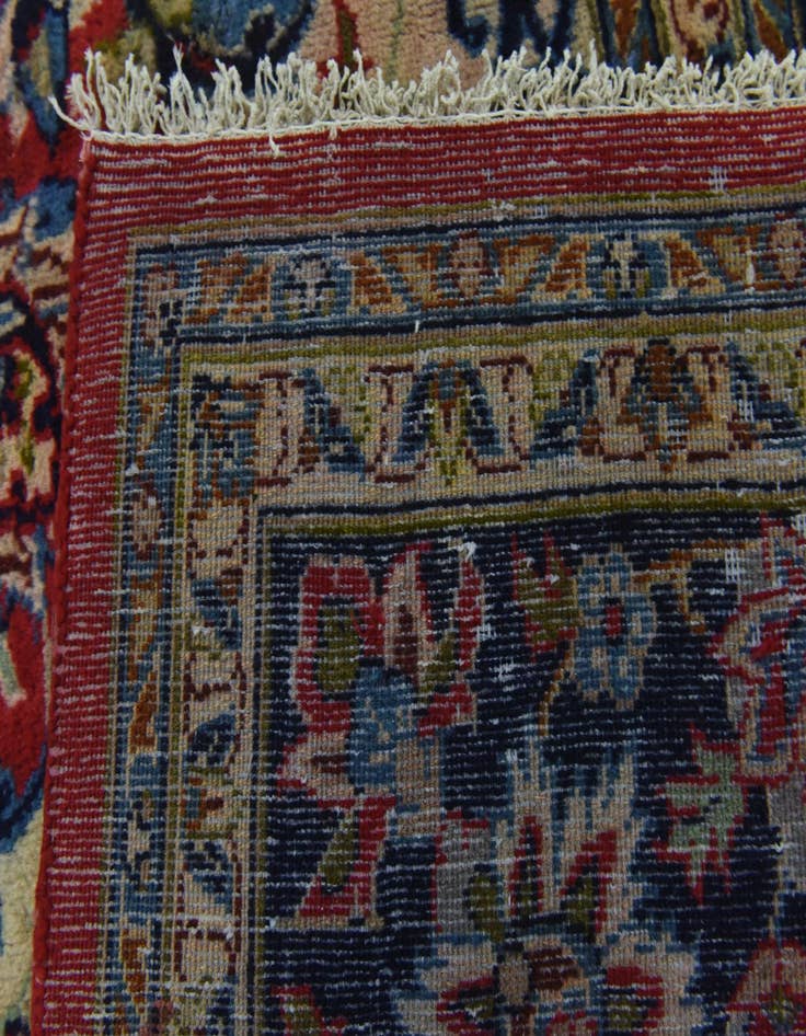 Detail image of  9' 6 x 13' 4  Hand Knotted Isfahan Persian Wool Rug